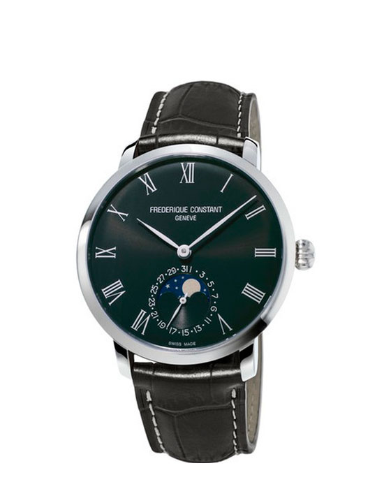 Часы Frederique Constant Slim Line Moonphase FC-705GR4S6
